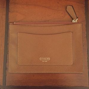 Coach Coin/Card Zip Wallet
