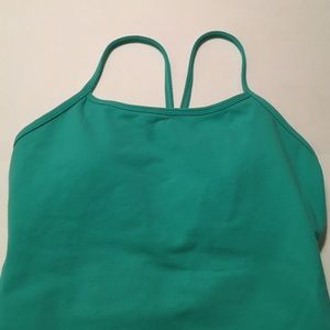 Classic power Y in coral green!