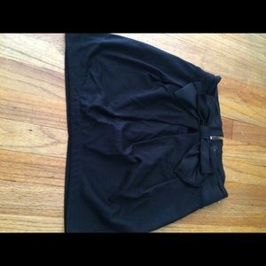 Black pencil skirt