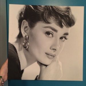 Audrey Hepburn Canvas Photo