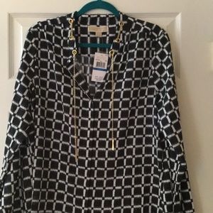 Sale! Michael Kors Long Blouse