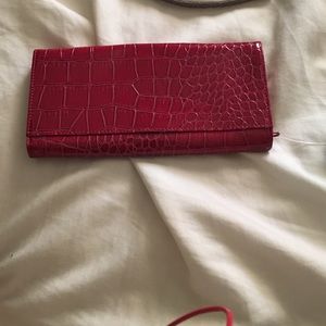 NWT red wallet from forever21