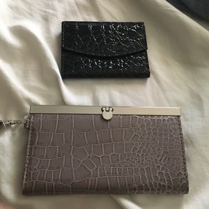 Two wallets - amazing condition - only used once