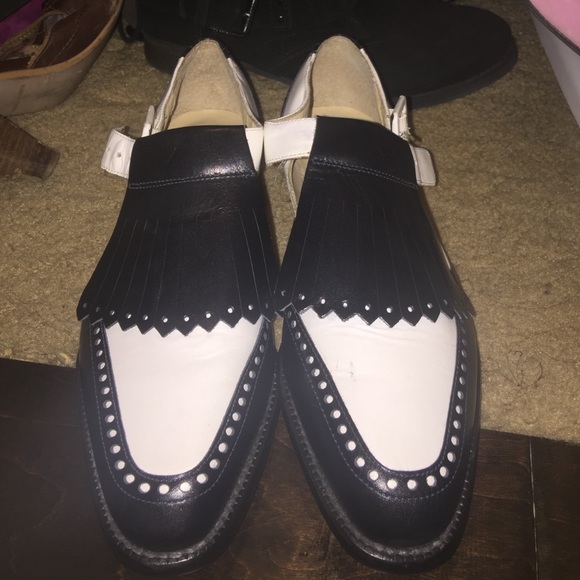 Black and White Shoes