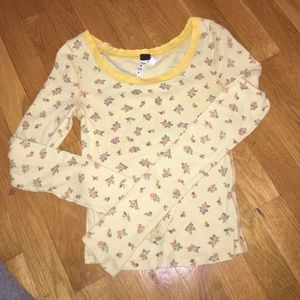 Free people waffle shirt