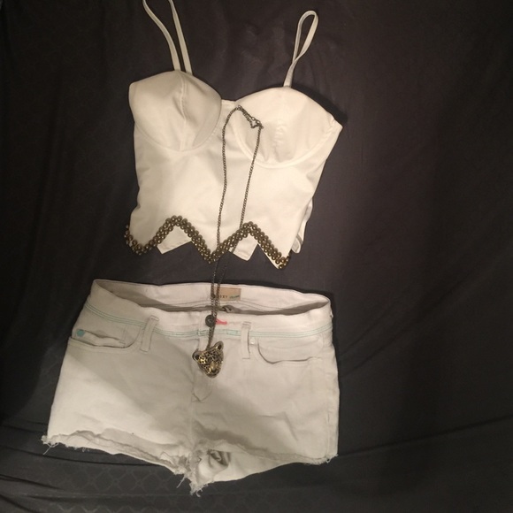 White shorts