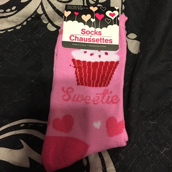 Adorable cupcake socks