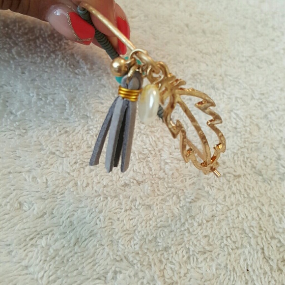 *SOLD* Leaf boho bangle - Picture 4 of 4