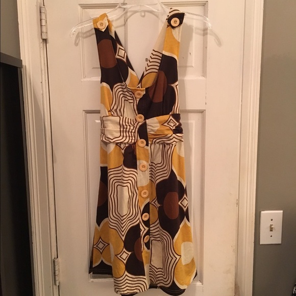 Retro print sundress