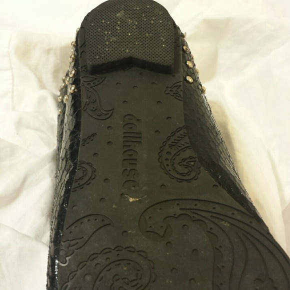 **SALE** Dollhouse Isabella Studded Flats - Picture 2 of 4