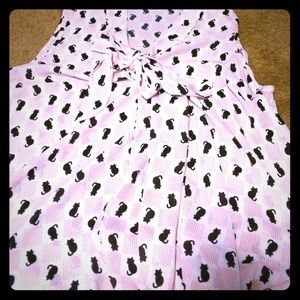 Modcloth south Florida spree top in cats