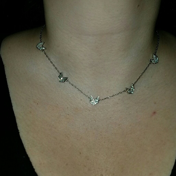 Baublebar Jewelry - Baublebar chevron Crystal necklace Baublebar Jewelry - Baublebar chevron Crystal necklace