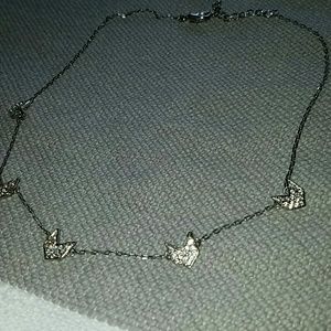 Baublebar Jewelry - Baublebar chevron Crystal necklace Baublebar Jewelry - Baublebar chevron Crystal necklace