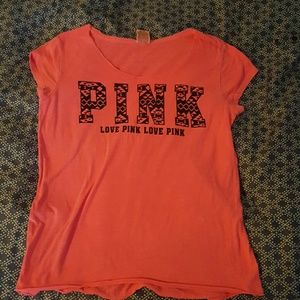 Pink Victoria's secret top