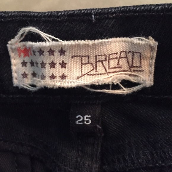 Bread Black Jeans SZ 25 - Picture 3 of 3
