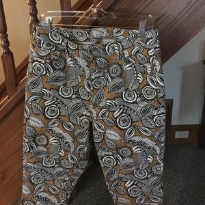 Ann Taylor LOFT printed jeans
