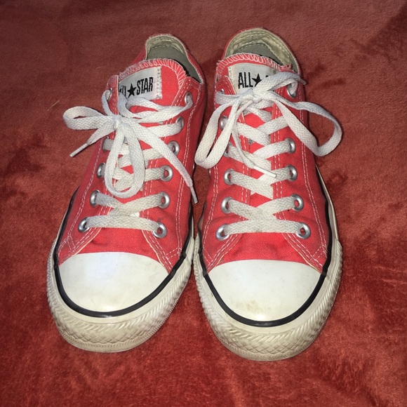 Converse Shoes - Scarlet converse