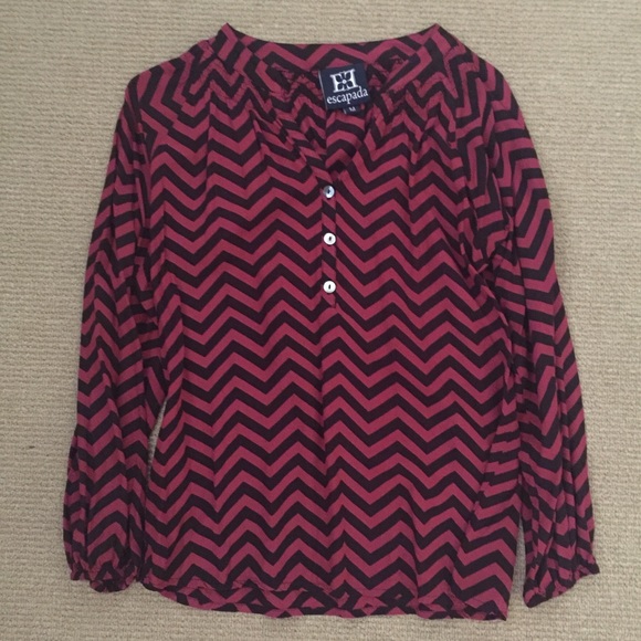 Escapada chevron top