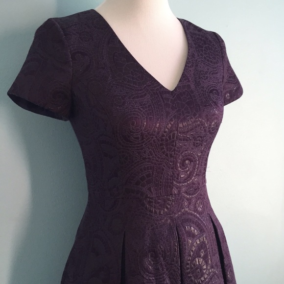 Banana Republic Dresses & Skirts - Purple Pleated Dress