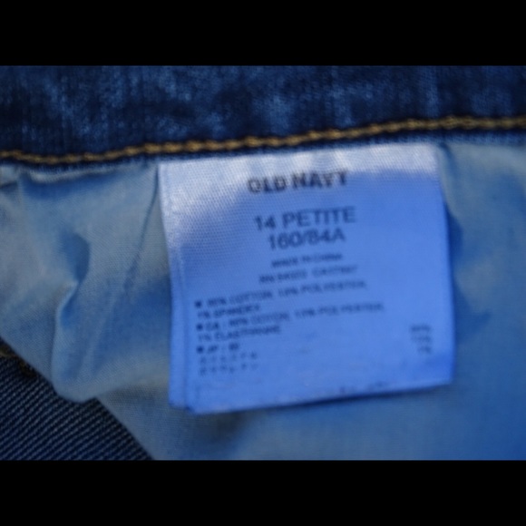 Old Navy Diva Denim Jeans Sz. 14P - Picture 4 of 4