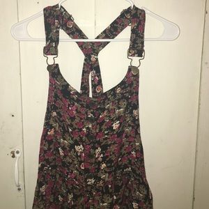 Kimchi Blue Floral Overall Dress