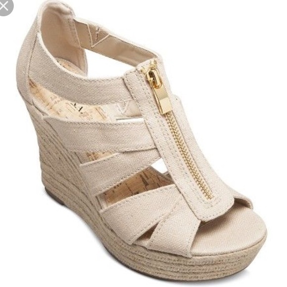 Merona Nude Wedges