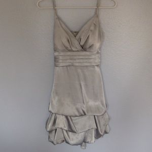 Silver Prom Dress
