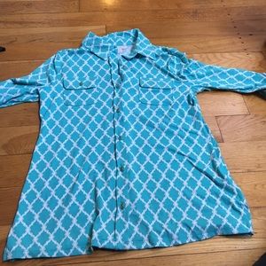 Button up collated shirt