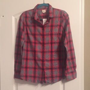 J. Crew Factory Plaid Shirt