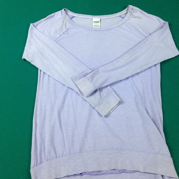 VS PINK. Size small off shoulder loose top.