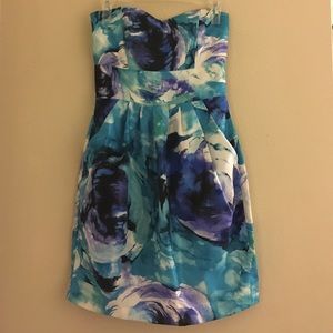 Strapless Cocktail Dress