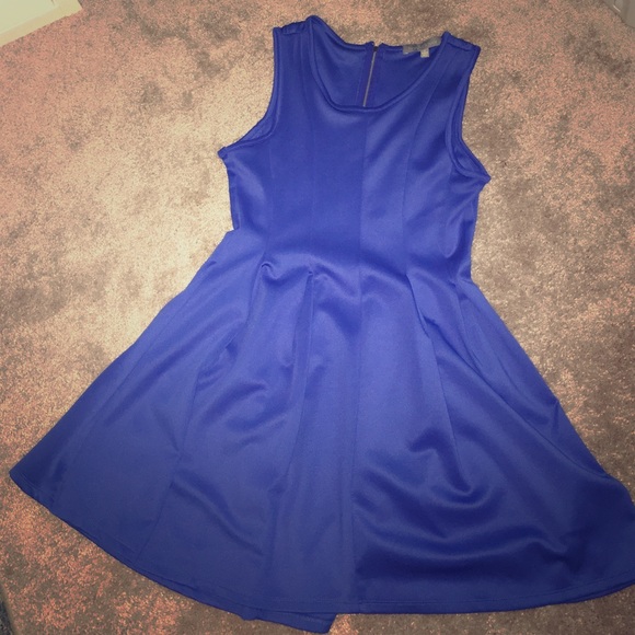 Beautiful Royal Blue Skater Dress