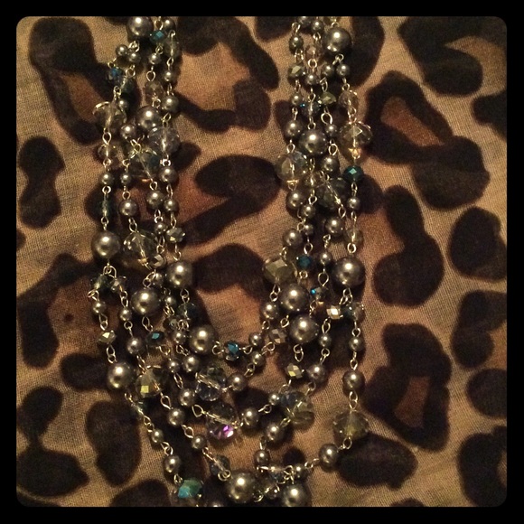 Gorgeous multi strand necklace