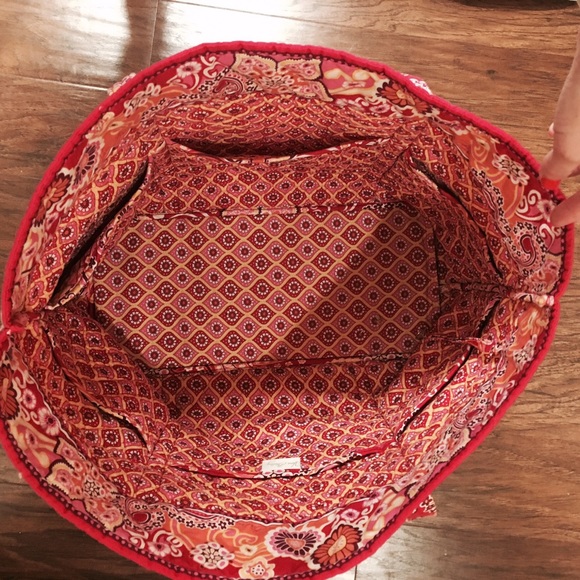 Raspberry Fizz Vera Bradley Tote - Picture 2 of 2