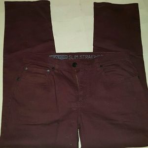MENS slim straight