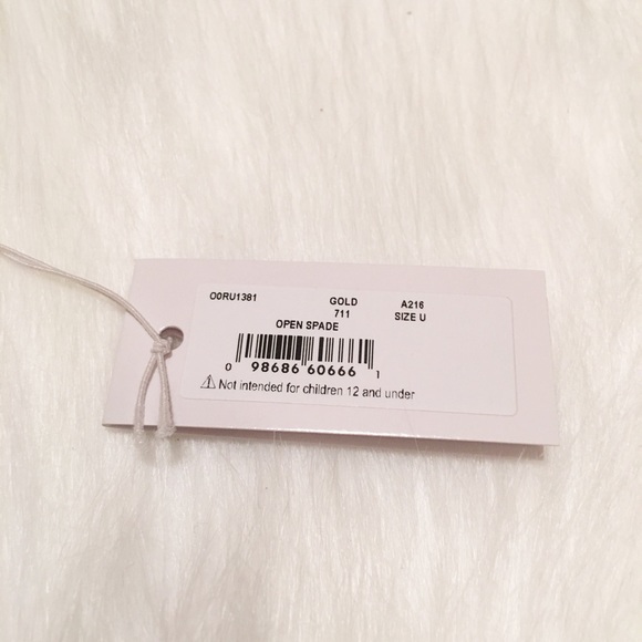🚫SOLD NWT kate spade Gold Open Spade Necklace! - Picture 3 of 4