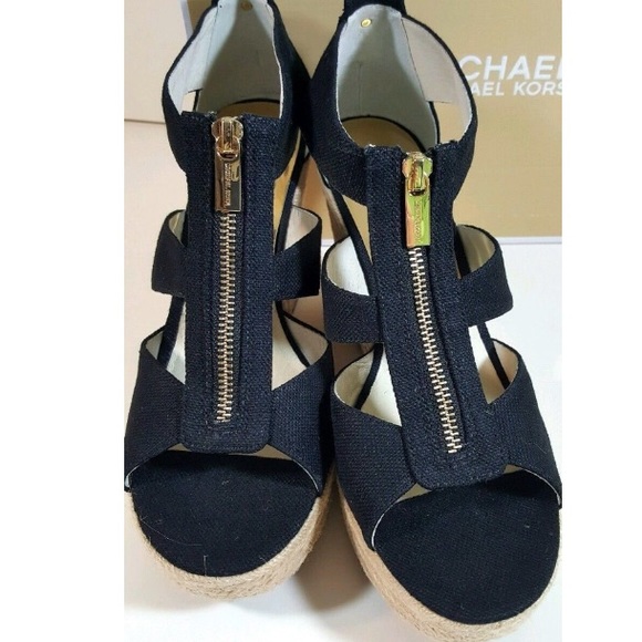 Black MICHAEL by Michael Kors Wedges - Picture 3 of 4