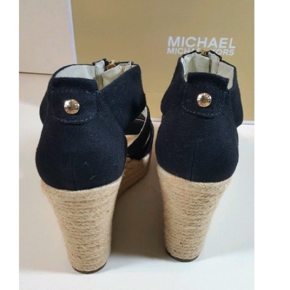 Black MICHAEL by Michael Kors Wedges - Picture 4 of 4