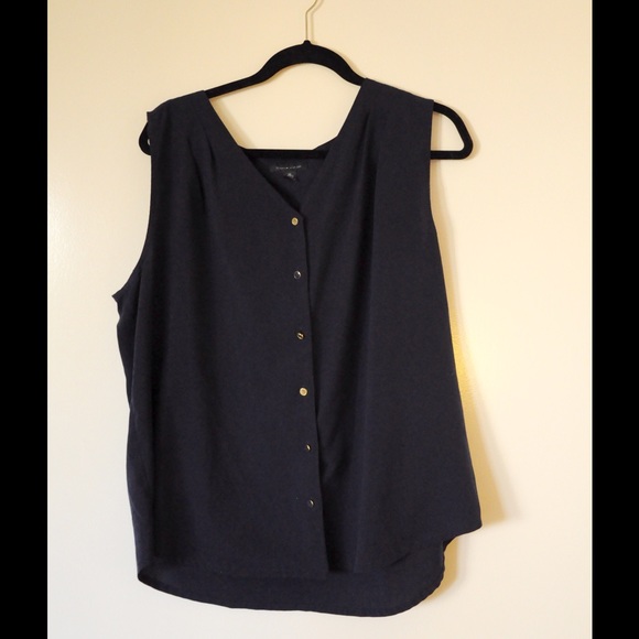 Navy Blouse