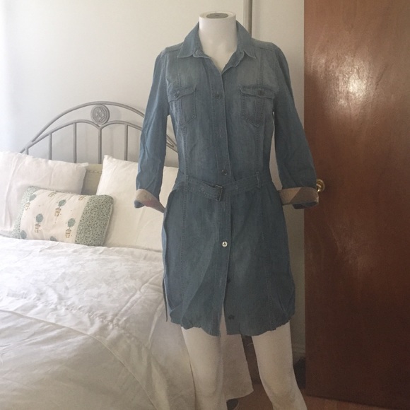 Burberry Jean dress SOLD - Picture 1 of 4