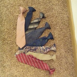 Little boys Clip on Tie Bundle