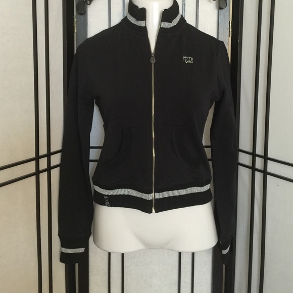 Ecko red black zip up sweater