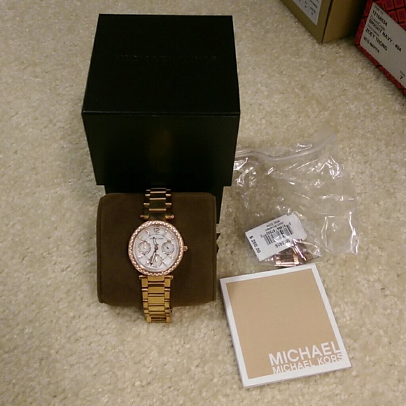 Michael Kors Rose Gold Watch