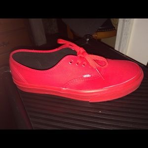 Red Vans Shoes