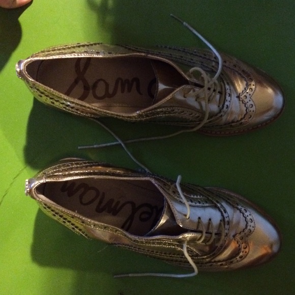Gold Sam Edelman shoes