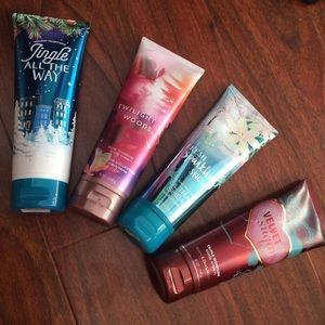 Bath and body works new body cream lotion