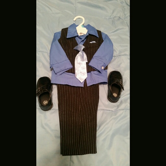 Boys 3 pc set w/shoes