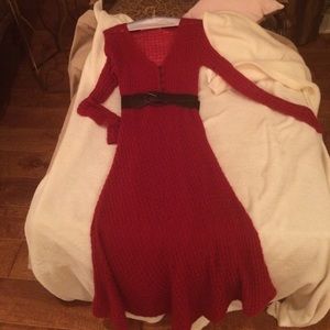 Red dress