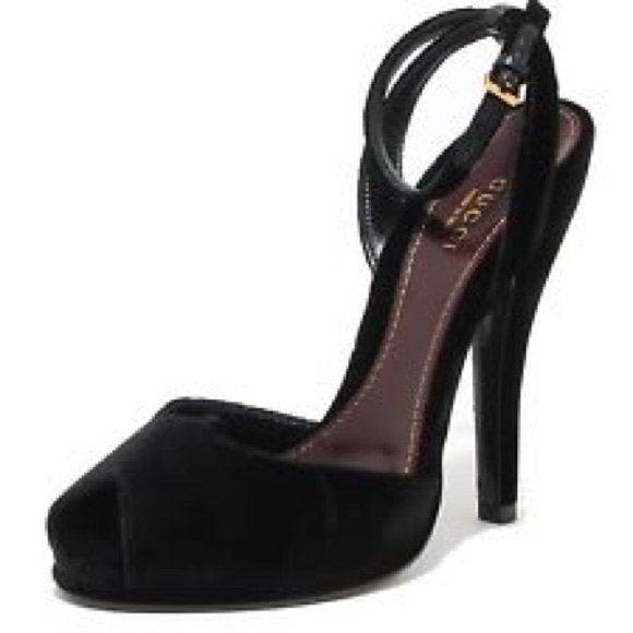 [Price Reduced] Brand new in box Gucci peep toe - Picture 4 of 4