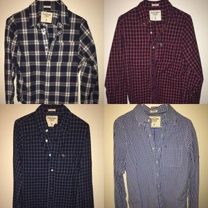 Abercrombie and Fitch Plaid Shirts